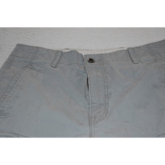 Levis Cargo Shorts Mens Size 32 Flat Front Gray Cotton - Picture 3 of 6
